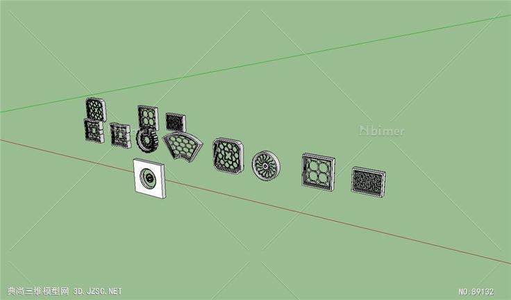 中国古建构件中国古建构件花窗