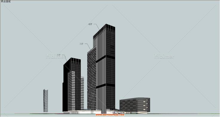 高层商住、办公综合体