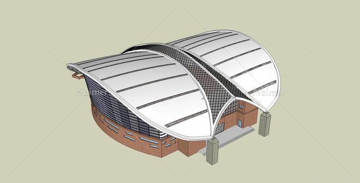 体育馆(35732)su模型下载