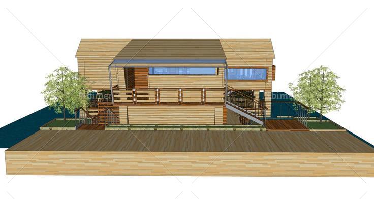 木式创意别墅