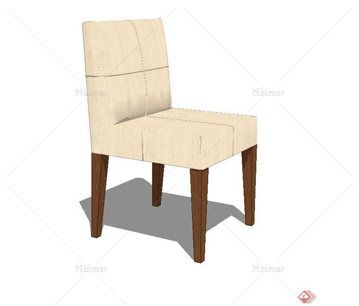 现代风格沙发椅子设计su模型