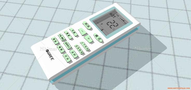 自绘格力空调遥控器，自己感觉蛮像的，哈哈