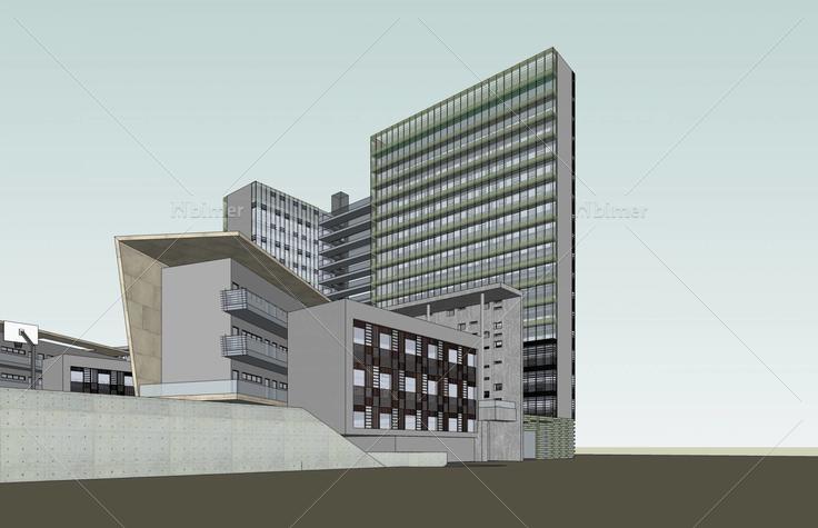 学校(48570)su模型下载