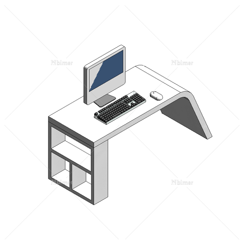 现代电脑桌