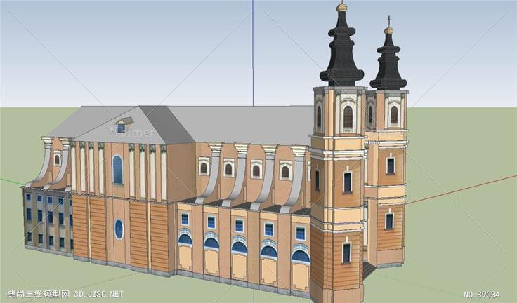 外国古典建筑BazilicaRomanoCatolica