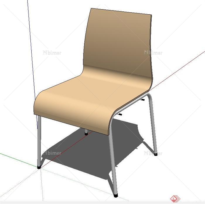 一个室内椅子设计SU模型