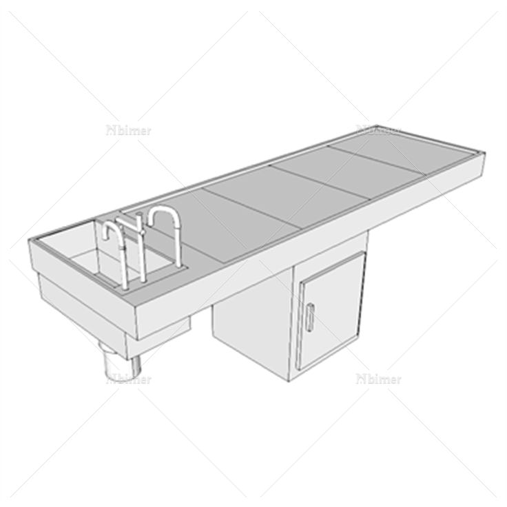 尸体解剖台