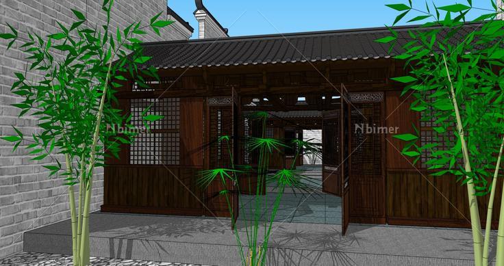 古建会所1(103364)su模型下载