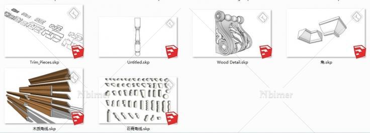 石膏线大合集，都是自己收集的，大家可以看了之