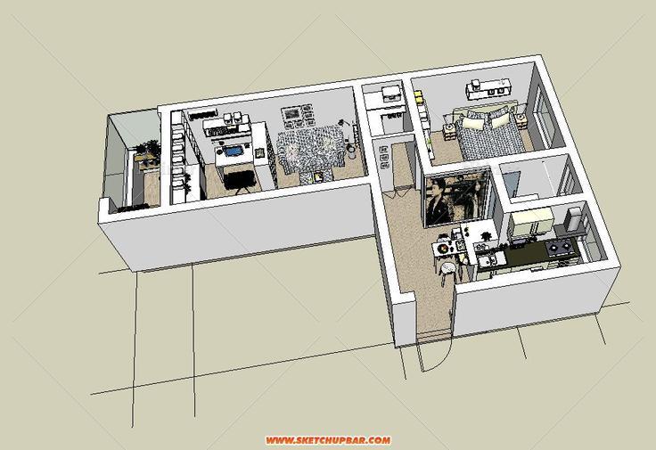 超细宜家风格室内建模