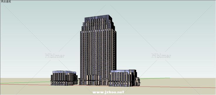 新古典办公楼-ArtDeco建筑风格