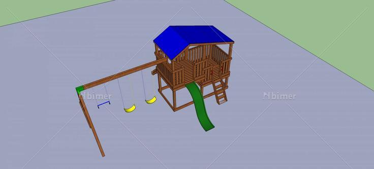 儿童游乐设施(76867)su模型下载