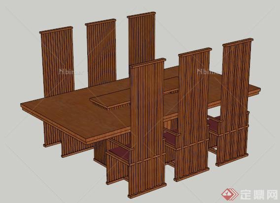 设计素材之桌椅设计su模型1[原创]