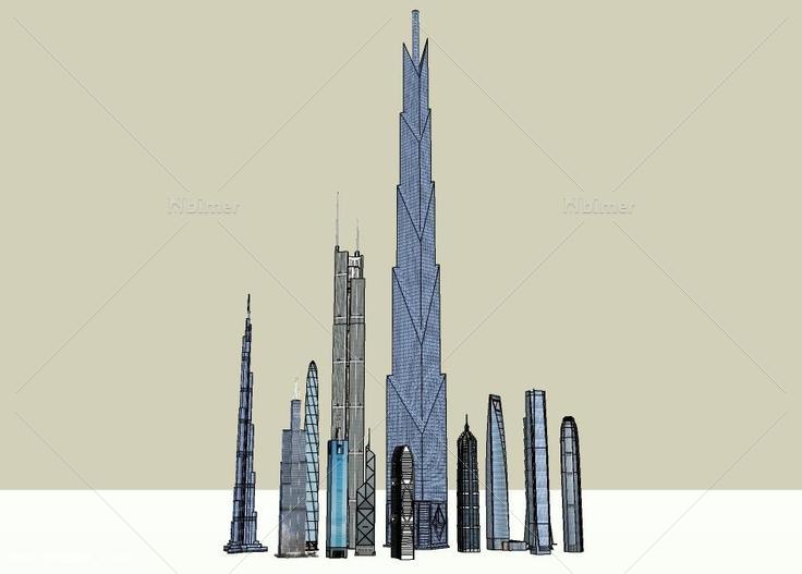 著名超高层建筑Public_mega_high_risebuilding 