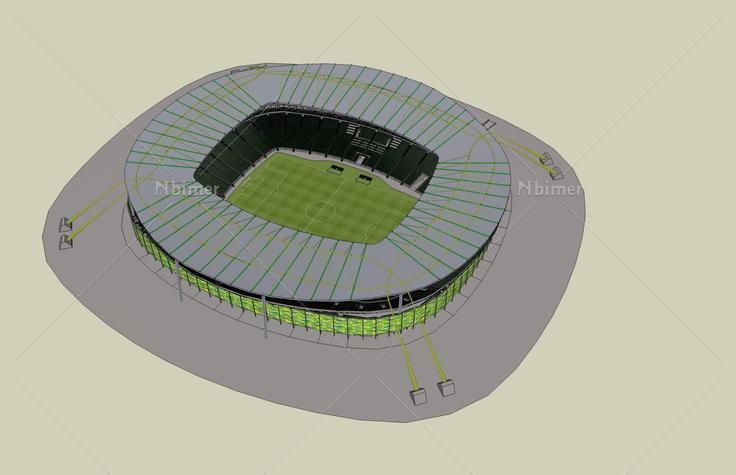 体育场(49629)su模型下载