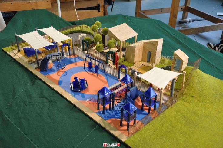 儿童乐园区域模型