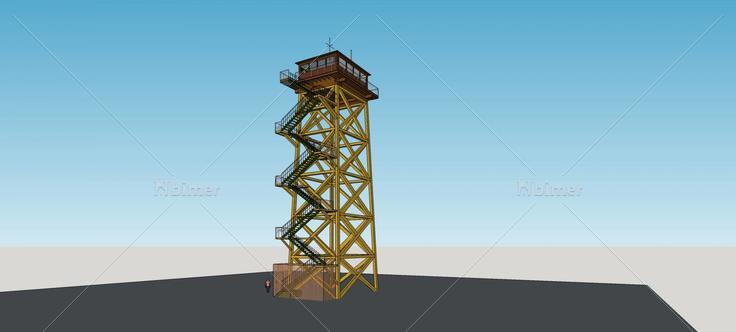 塔楼(77897)su模型下载