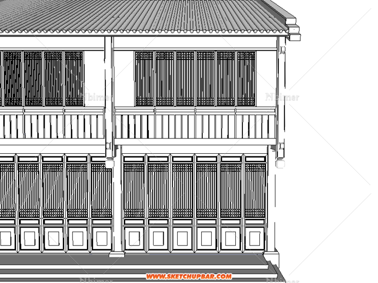 古建模型，发上来交流交流