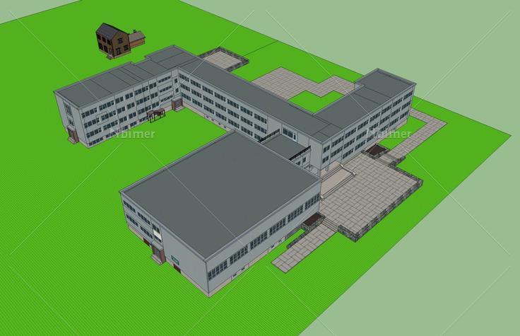 学校(38085)su模型下载