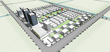 分享一个工业园的su模型~各位前辈求指点