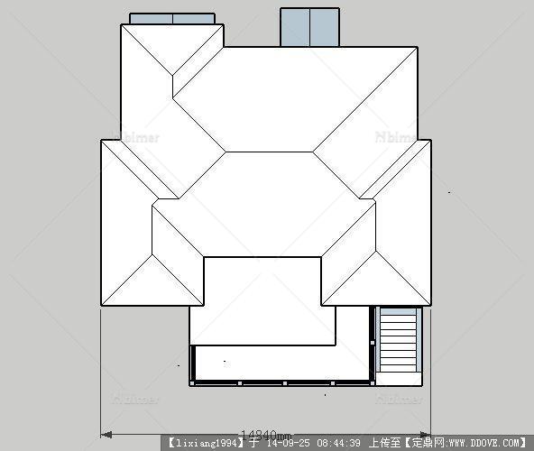 别墅设计方案su平面图