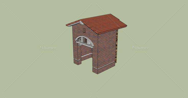 建筑构件-门头(80177)su模型下载