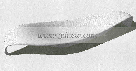 躺椅sketchup模型下载