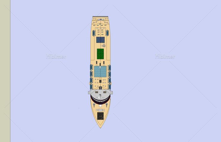 大轮船(52414)su模型下载