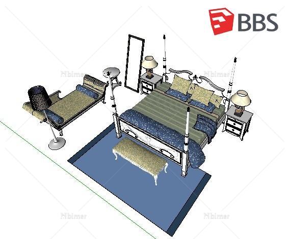 一套收藏已久的欧式家具