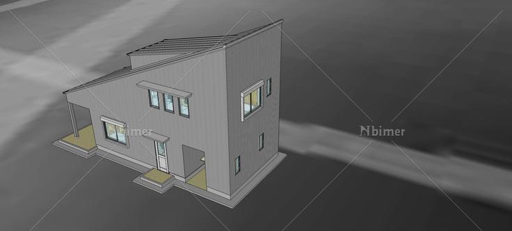 私人工作室含室内(74852)su模型下载