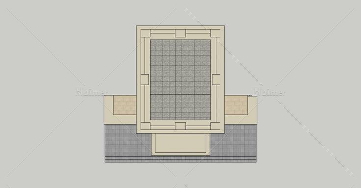 古典风格门头大门(79808)su模型下载