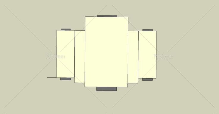 大堂入口(74313)su模型下载