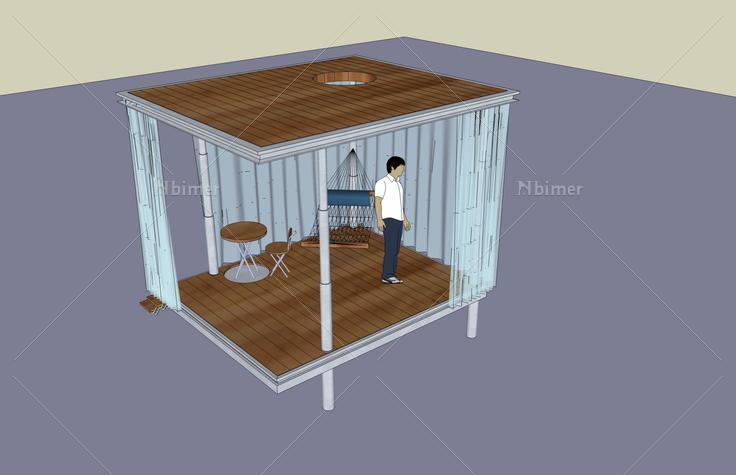 休息小屋(53719)su模型下载