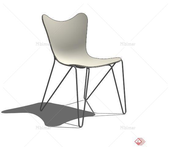 现代曲线椅子SU模型[原创]