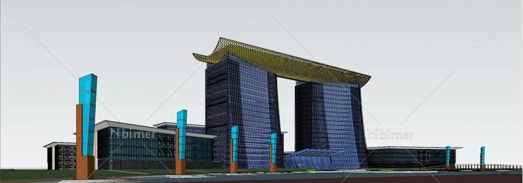 行政中心 8-24(179349)su模型下载