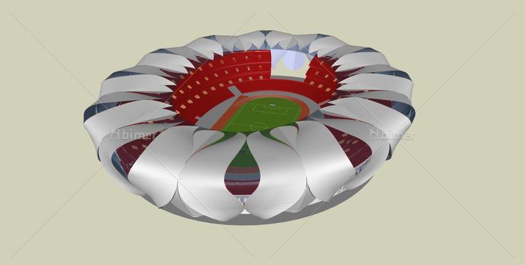 体育馆(36195)su模型下载