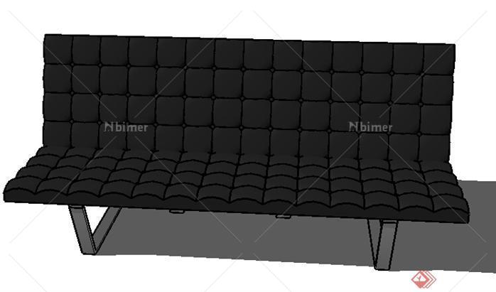 设计素材之家具 沙发设计方案su模型