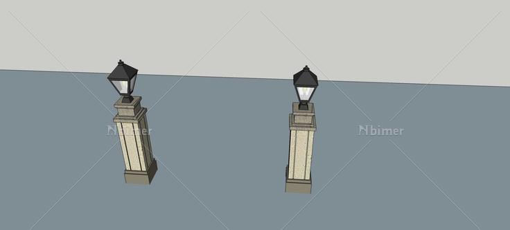 路灯(78988)su模型下载