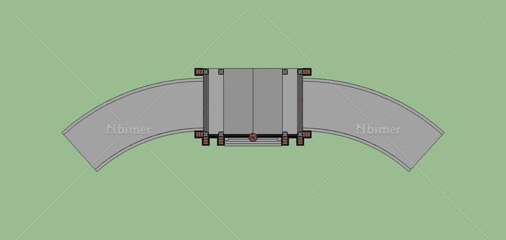 建筑构件-门头入口(76893)su模型下载