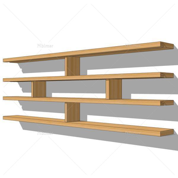 柜子-层板架-Shelf-012