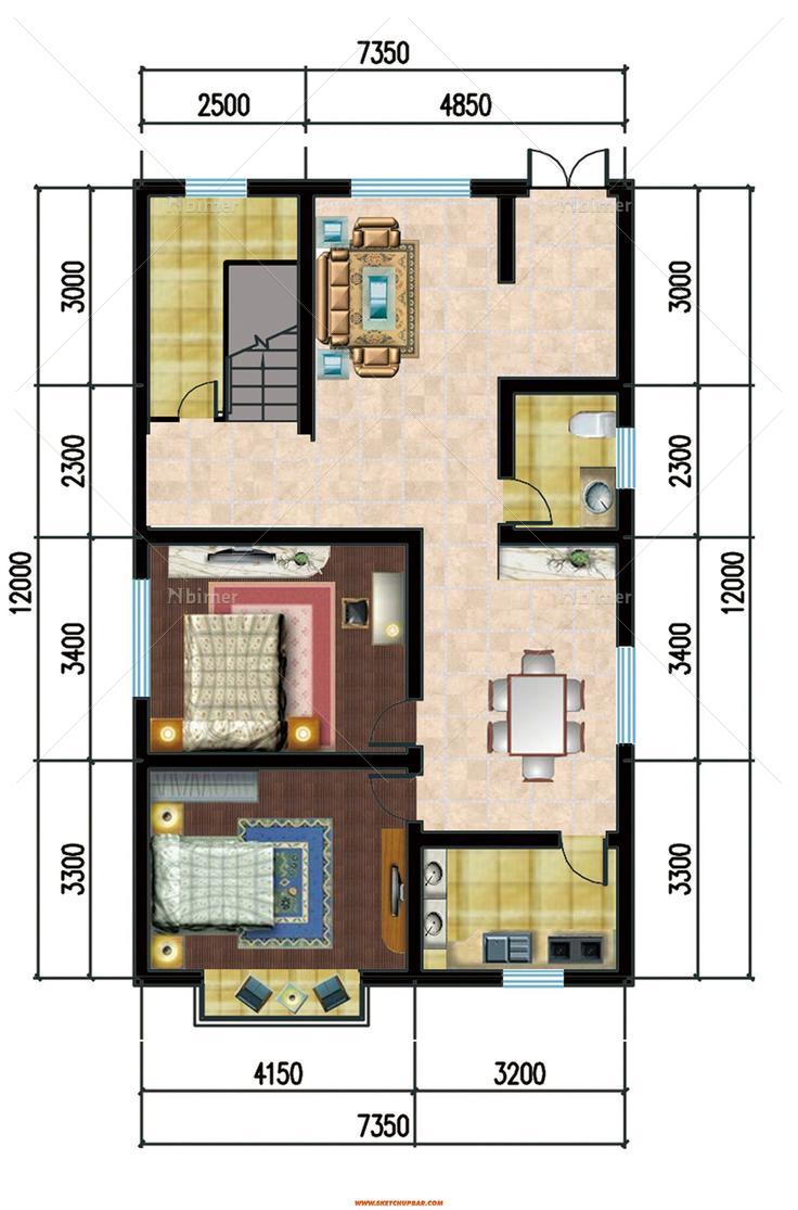 几个新农村建筑