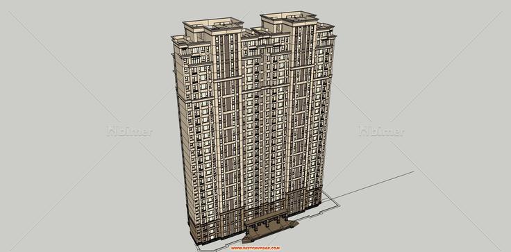 新古典风格建筑单体1