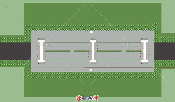 中国 满都拉通关口岸 测绘建模，精模1：1