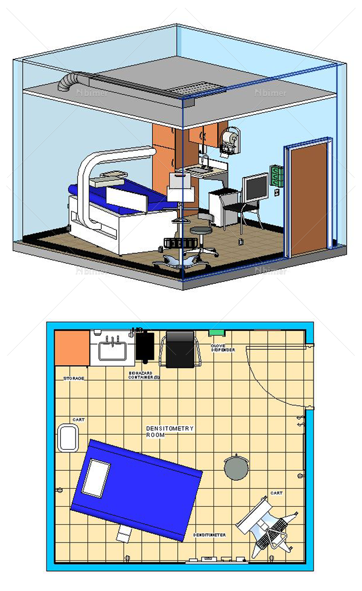 医院检查室-BIM案例模型