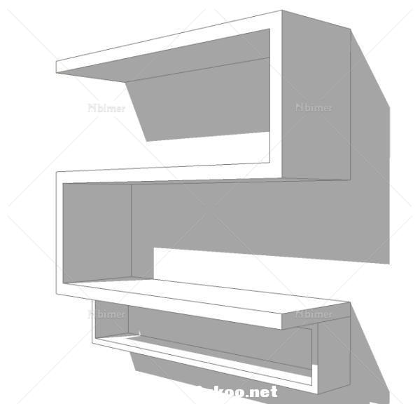 柜子-层板架-Shelf-009