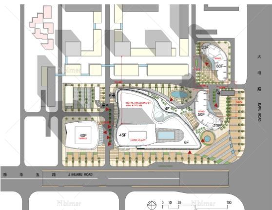 某现代商业综合体建筑设计（PDF文本方案、su模型