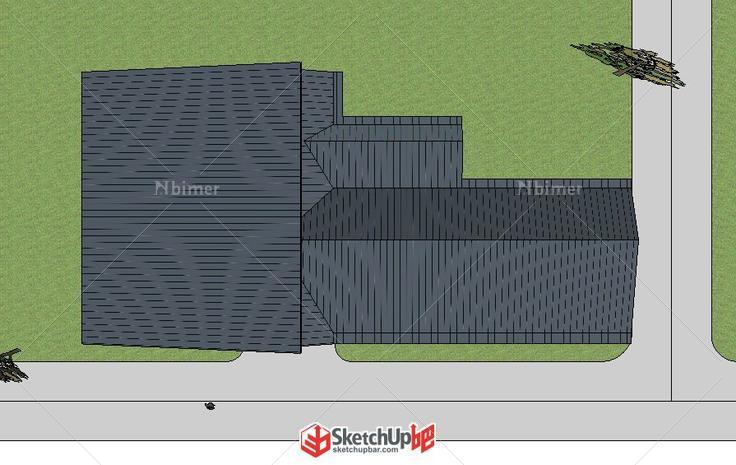 现代博物馆建筑方案su模型