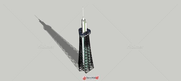 自制景观观光塔，萌新求赏红宝石