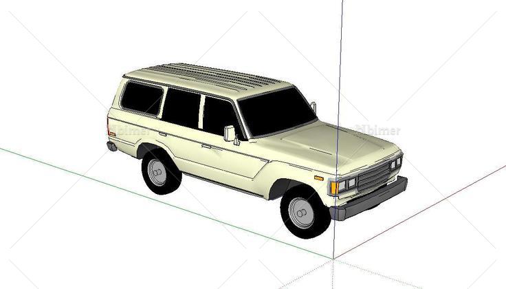 丰田吉普(140010)su模型下载
