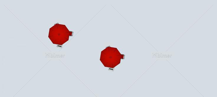 城市家具--露天座椅(75420)su模型下载